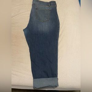KanCan Dark Blue Boyfriend Jeans